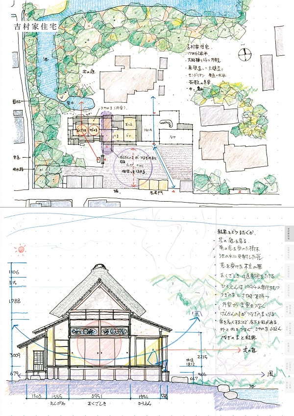 手書き設計図掲載！名建築家『竹原義二』 建築文化 2000年 見事